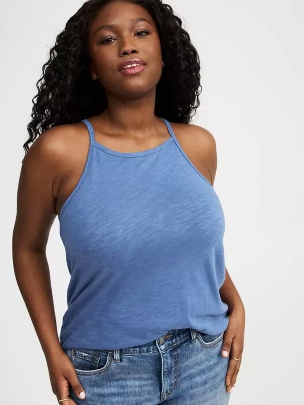 Torrid Scoop Crochet Racerback Tank NWT